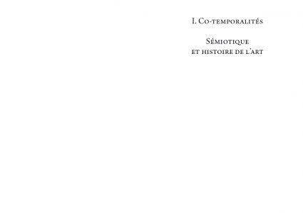 Événements de contemporanéité et autres écrits sur l'art au XXe siècle