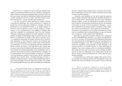 Jeu de construction pour une théorie des médias