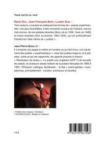 Trois poètes de trop