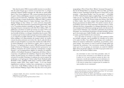 La conversation transatlantique