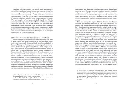 La conversation transatlantique