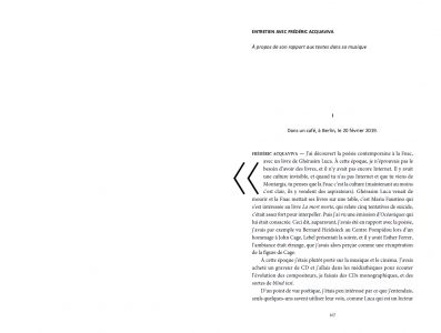 Phonosophie et corporalité compositionnelle