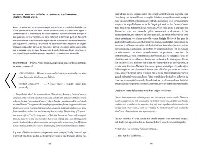 Phonosophie et corporalité compositionnelle