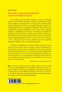 Phonosophie et corporalité compositionnelle