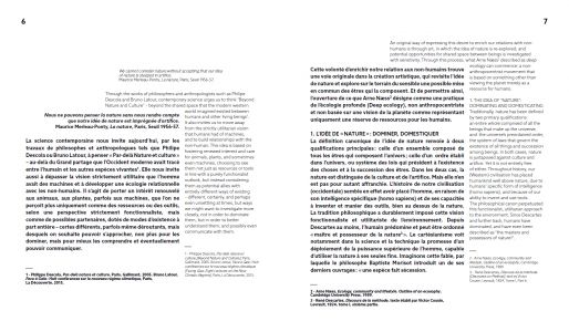 La nature reconfigurée