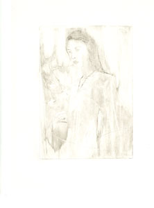 No one was there, she did not know it