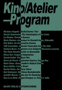 Kino/Atelier - Program