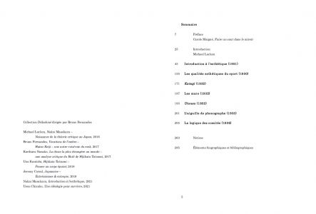 Introduction à l'esthétique