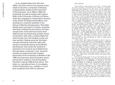 Selected Writings and Interviews