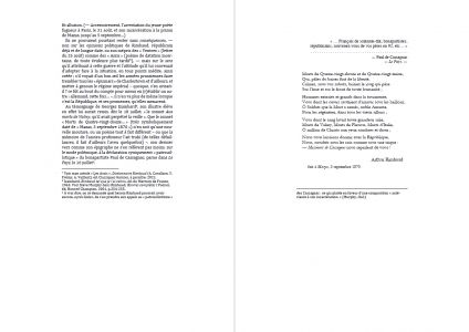 Rimbaud, Thiers, Pétain & après