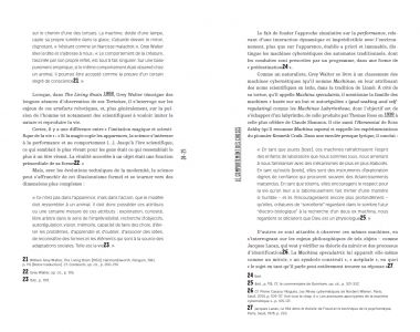 Le Comportement des Choses