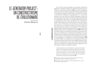 Le Comportement des Choses