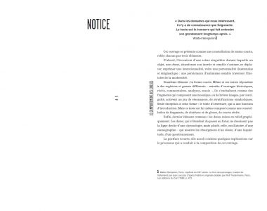 Le Comportement des Choses