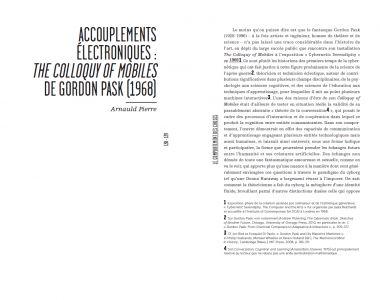 Le Comportement des Choses