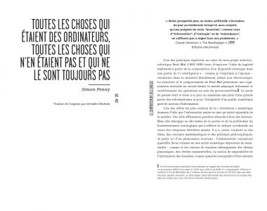 Le Comportement des Choses