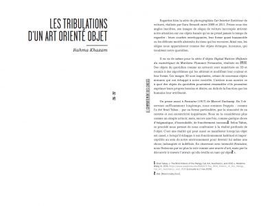 Le Comportement des Choses