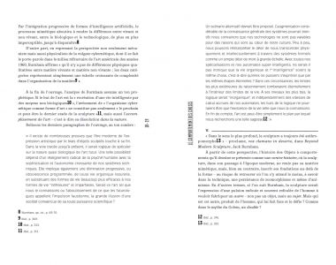 Le Comportement des Choses