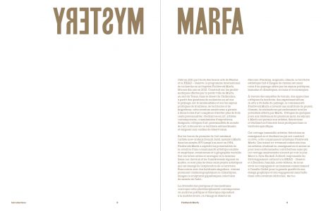 Fieldwork Marfa Texas USA