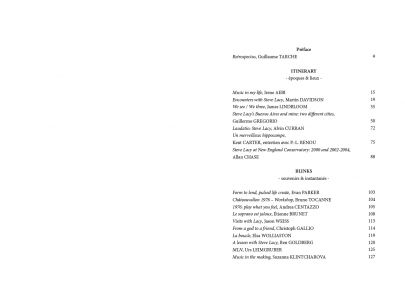 Steve Lacy (Unfinished)