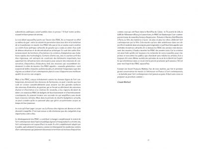 Origine et création des fonds régionaux d'art contemporain