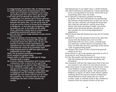 The Human Face and Other Writings on His Drawings