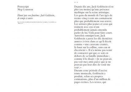 Jack Goldstein et la CalArts Mafia