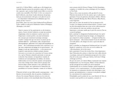 Jack Goldstein et la CalArts Mafia