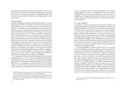 Lire l'œuvre d'Aby Warburg à la lumière de ses Fragments sur l'expression