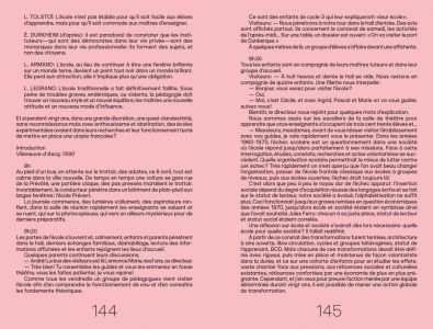 Inventer l'école, penser la co-création