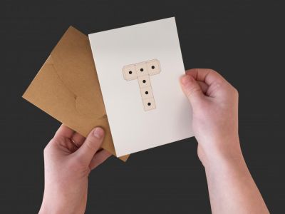 Les multiples de Eins, Un, One (cartes postales)