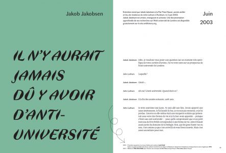 Recueil de contradictions