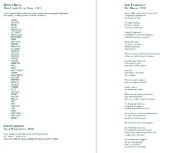 Une exposition mise en scène (carnet d'entretiens + libretto)