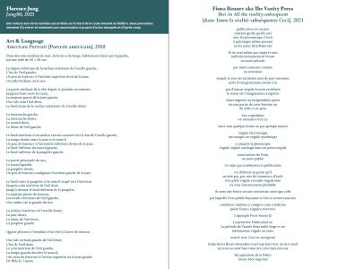 Une exposition mise en scène (carnet d'entretiens + libretto)