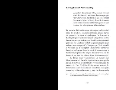 Ce que Sylvère Lotringer n'écrivait pas