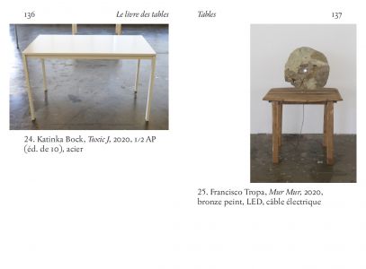 Le livre des tables