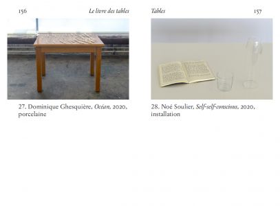 Le livre des tables