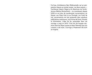 Architecture Non-Référentielle