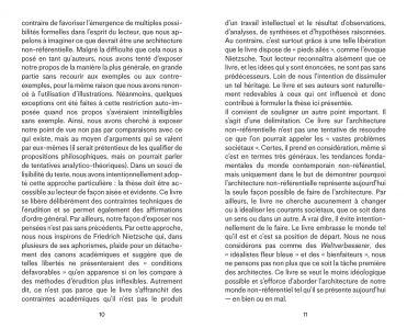 Architecture Non-Référentielle