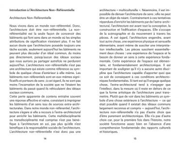 Architecture Non-Référentielle
