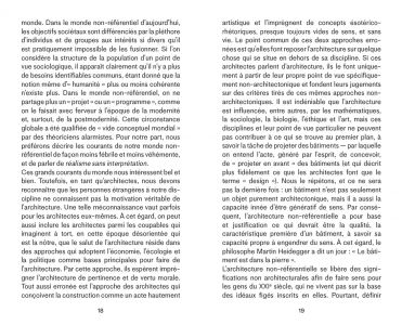 Architecture Non-Référentielle