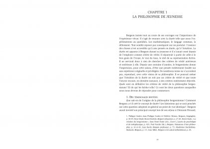 Bergson structuraliste