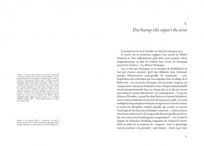 Duchamp avec (et contre) Lacan