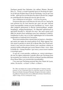 Duchamp avec (et contre) Lacan