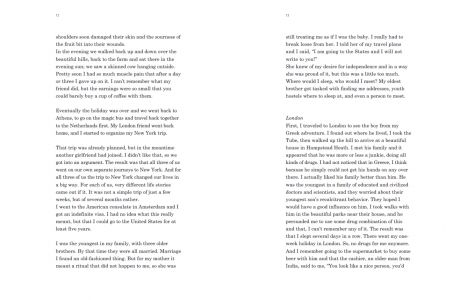 How I Went to New York