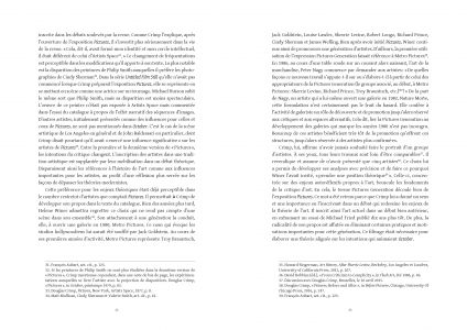 L'attitude de la Pictures Generation