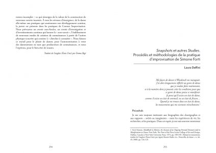 La perspective de la pomme