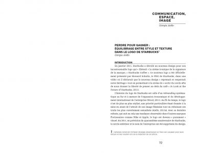 Communication, espace, image