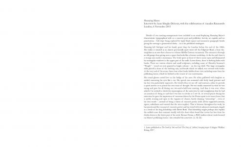 Ten Artists' Book Publishers in Their Own Words (1960-1980)