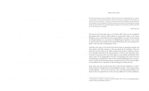 Ten Artists' Book Publishers in Their Own Words (1960-1980)