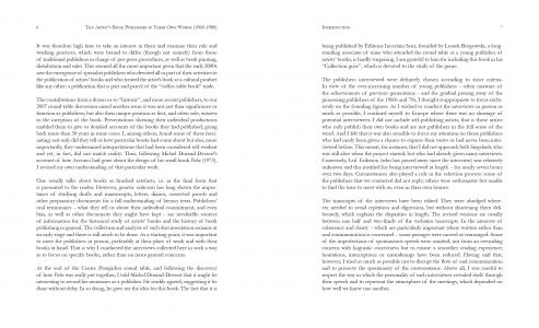 Ten Artists' Book Publishers in Their Own Words (1960-1980)